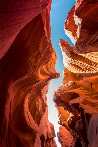 Formação rochosa natural Antelope Canyon