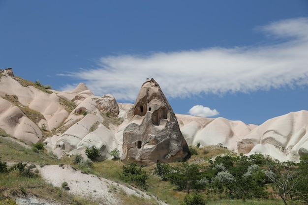 Formación rocosa en Capadocia