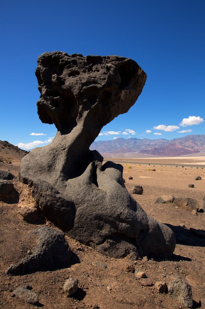 Formaciones de piedra de California del Parque Nacional Death Valley