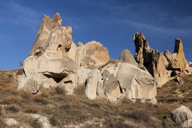 Formaciones rocosas en Capadocia Nevsehir Turquía