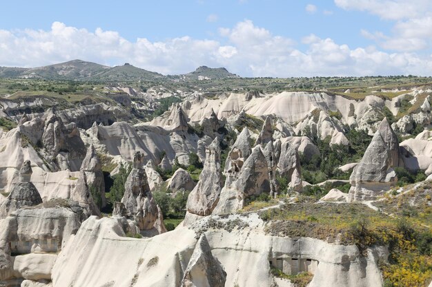 Formaciones rocosas en Capadocia