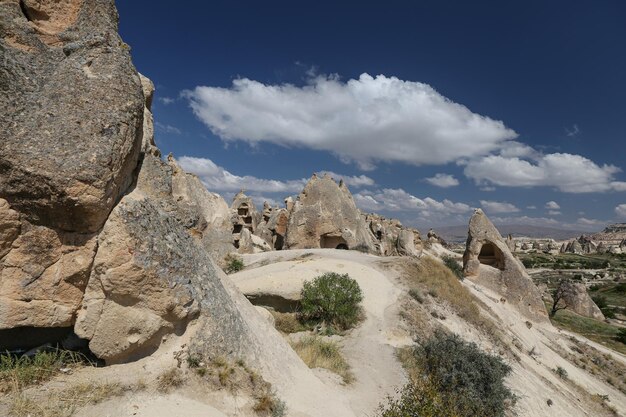 Formaciones rocosas en Swords Valley Capadocia Nevsehir Turquía