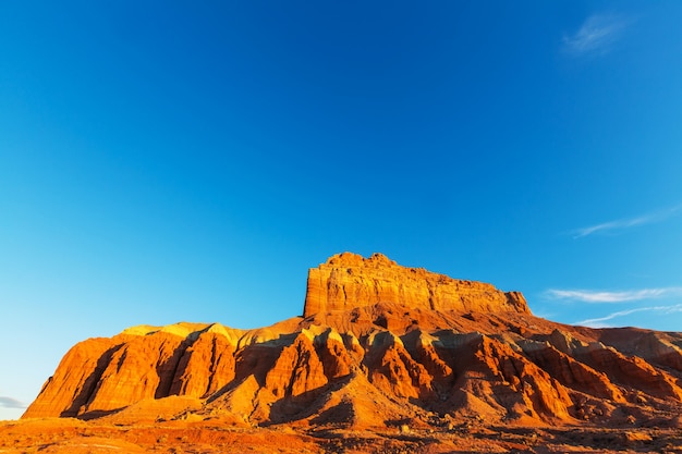 Foto formações de arenito em utah, eua