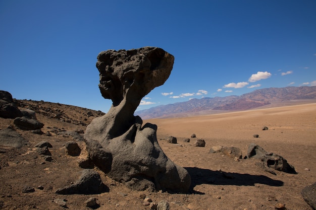 Foto formações de pedra de death valley national park california