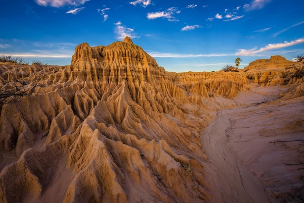 Formações no deserto do interior na Austrália