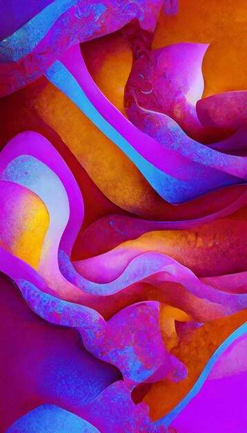 Foto las formas abstractas de colores de fondo