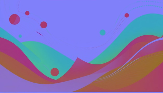 Las formas abstractas de fondo