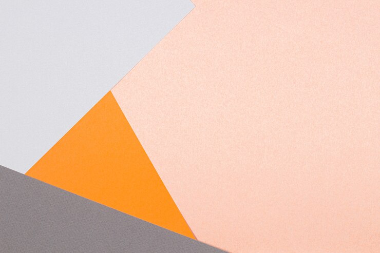 Foto formas de papel geométricas abstratas