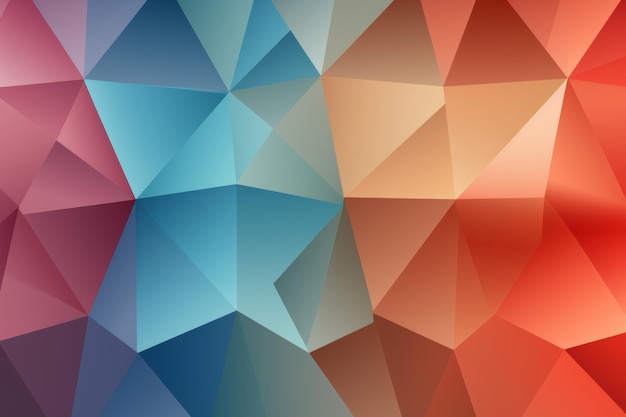 Formas geométricas abstractas en tonos azules que transmiten profundidad y estructura para gráficos y arte de pared