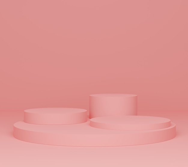 Formas geométricas minimalistas abstractas 3D