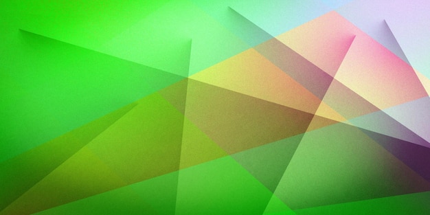 Formas geométricas vibrantes líneas rayos en un fondo de píxeles ultra ancho granulado con mezcla oscura multicolor verde rosa púrpura rojo amarillo naranja azul gradiente Ideal para el diseño de pancartas papeles de pared plantillas