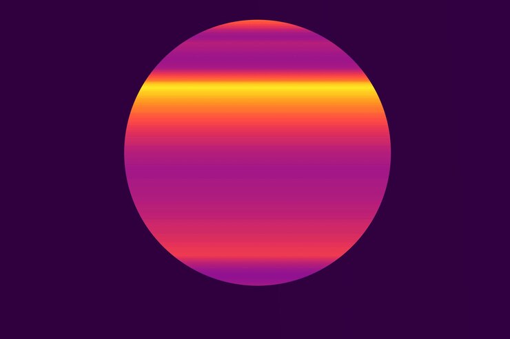 Foto formas de gradiente geométrico abstractas futuristas modernas