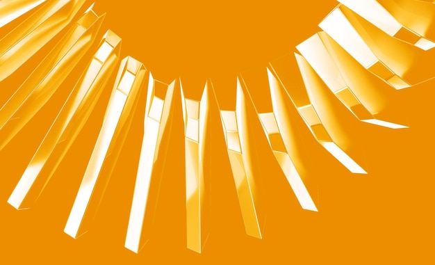Formas y patrones de color naranja supremo geométrico Fondo abstracto para diseños audaces