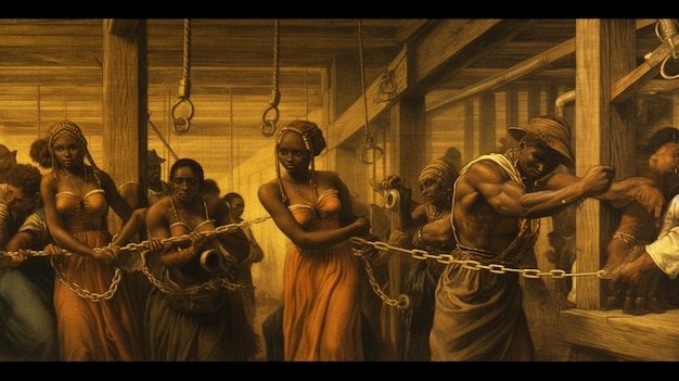 Foto las formas en que la esclavitud deshumanizó tanto al esclavo como al amo