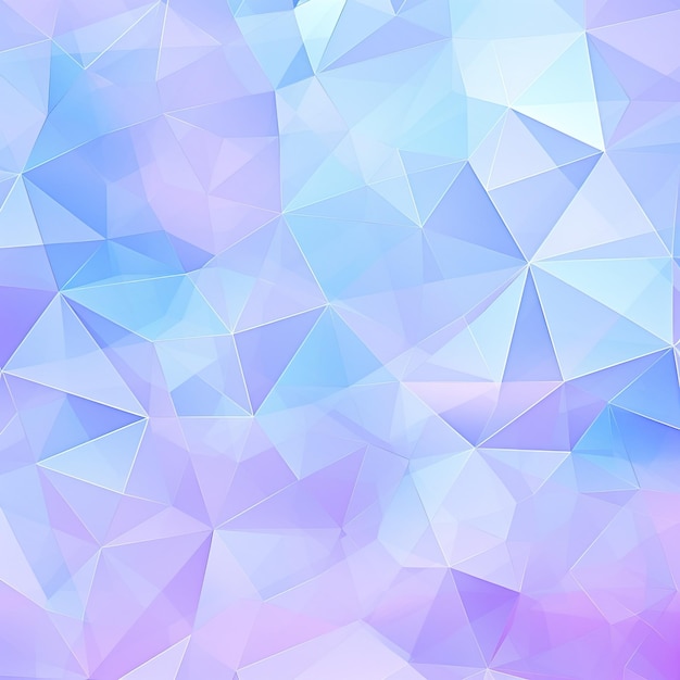 Foto formas triangulares de cor púrpura claro branco azul celeste no estilo de grade geométrica abstrata