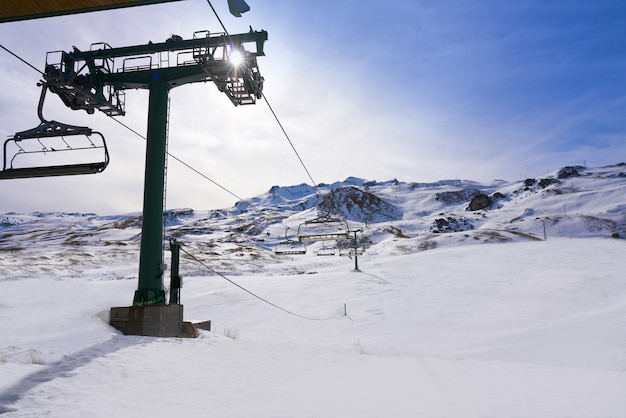 Formigal-Skigebiet in Huesca Pyrenäen Spanien