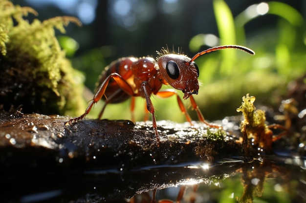 formigas na floresta