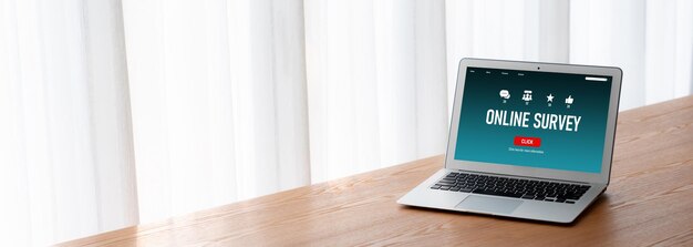Formulario de encuesta en línea para la recopilación de información digital moderna