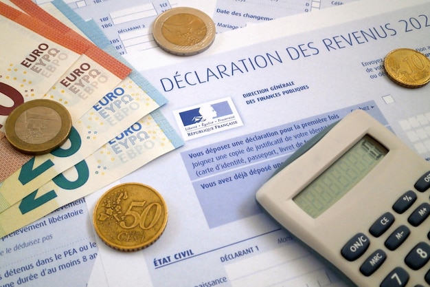 formulario de impuesto sobre la renta francés