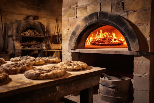 Foto forno de pizza a lenha estilo napoli