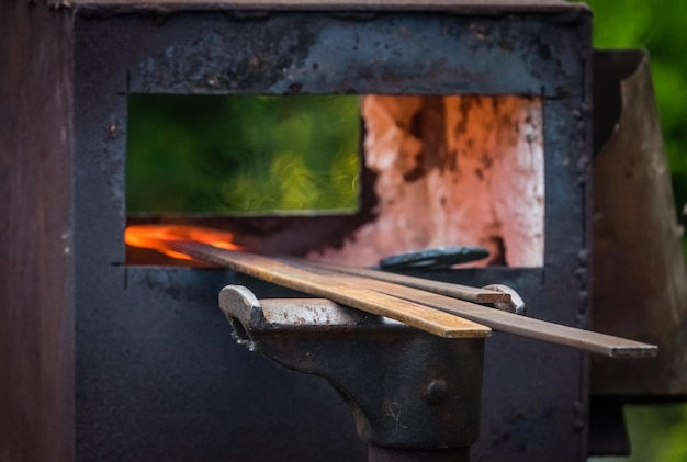 Foto forno de temperatura quente