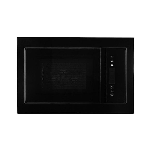 Foto forno micro-ondas isolado em fundo branco