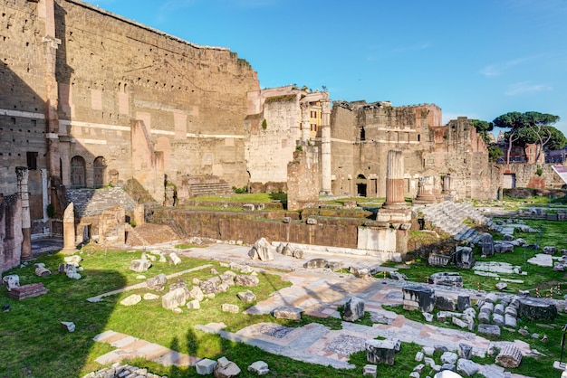 Foro de Augusto en Roma Italia