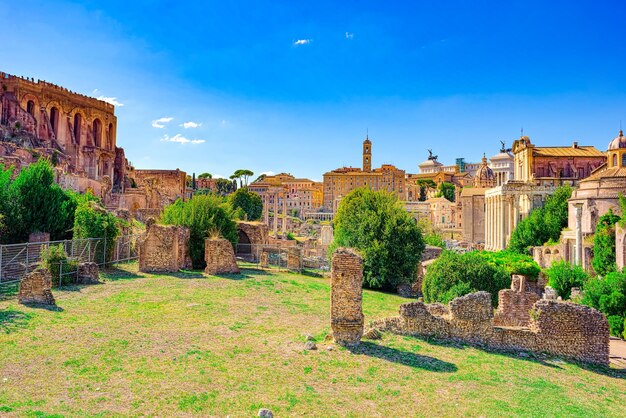 Foro Romano La antigua y hermosa e increíble Roma