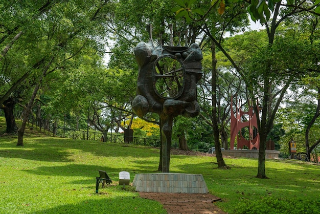 Foto fort canning park statue