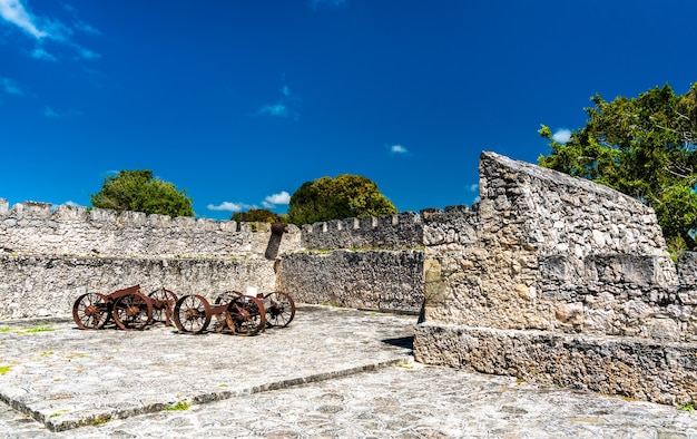 Fort San Felipe in Bacalar Quintana Roo, Mexiko