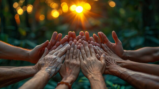 Fortalecer os laços com os amigos da família Papel de parede