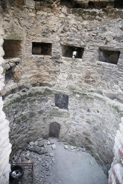 Fortaleza antigua de Ananuri Georgia