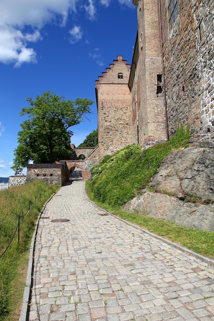 Fortaleza del castillo de Akershus en Oslo Noruega