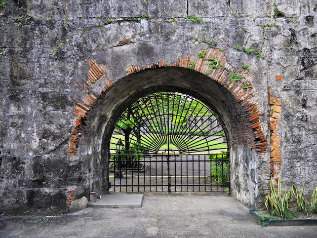 La fortaleza en la ciudad de Manila, Filipinas