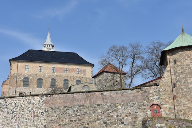 Fortaleza de akershus em oslo, noruega.