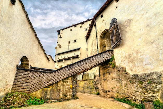 Fortaleza de Hohensalzburg em Salzburg Áustria