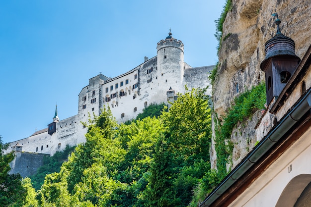 Fortaleza de hohensalzburg em salzburgo