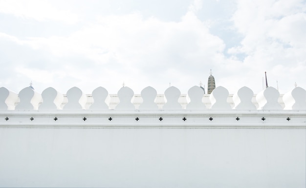 Fortaleza do grande palácio na tailândia