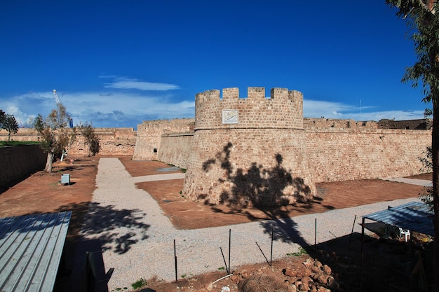 Foto la fortaleza de famagusta, en el norte de chipre