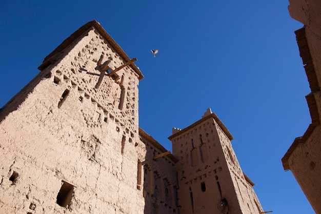 Fortaleza kasbah tradicional cerca de Ouarzazate Marruecos