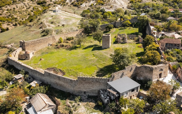 Foto la fortaleza de nichbisi en georgia