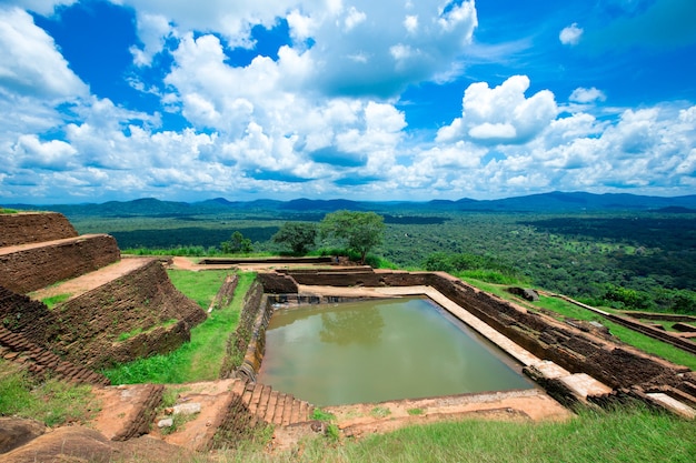 Fortaleza de Sigiriya Lion Rock en Sri Lanka