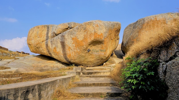 Forte de Gudibande localizado no distrito de Chikkaballapur Karnataka Índia