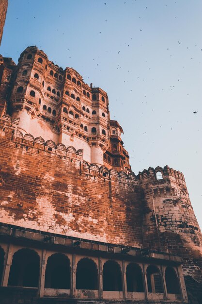 Foto forte de mehrangarh jodhpur rajasthan