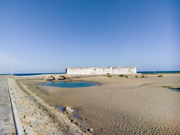 Forte dos Três Reis em Natal Rio Grande do Norte Forte ao longo de uma costa de praia