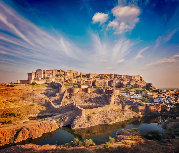 Forte Mehrangarh Jodhpur Rajastão Índia