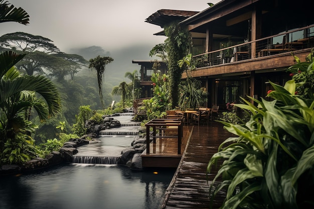 La Fortuna Oasis Catarata costarricense en un complejo de lujo