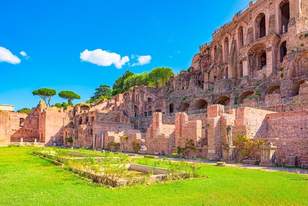 Foto fórum romano antiga bela incrível roma onde cada lugar está cheio de história