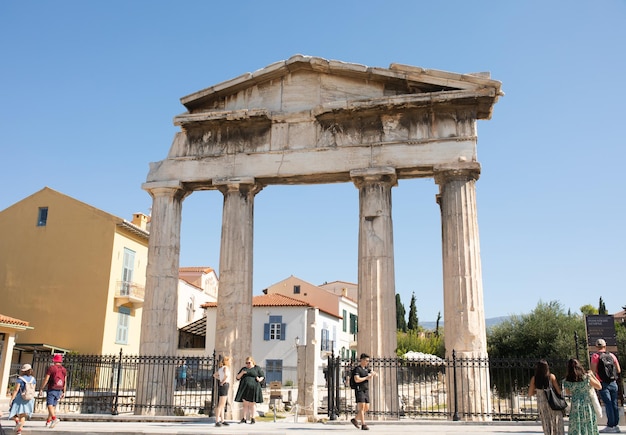 Fórum Romano Antigo em Atenas.