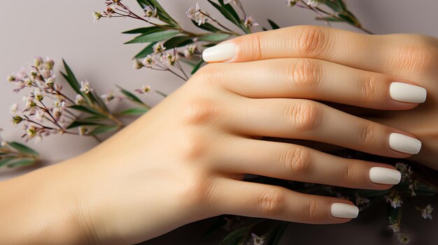 Foto en 3D del papel tapiz del arte de las uñas